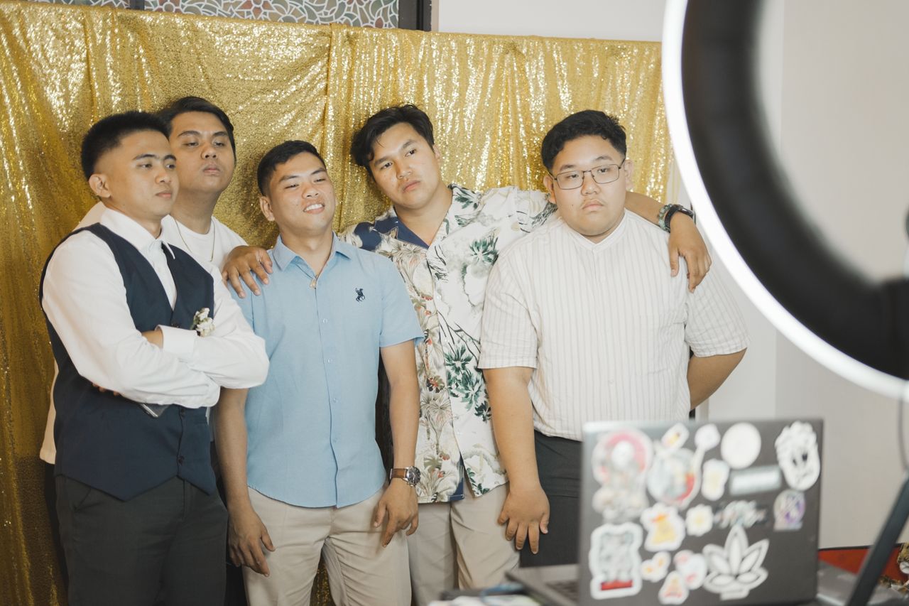 360 photo booth at an event