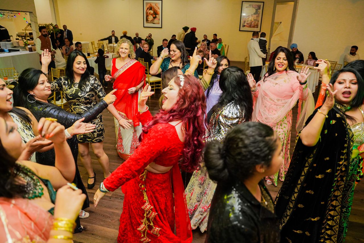 Indian wedding celebration