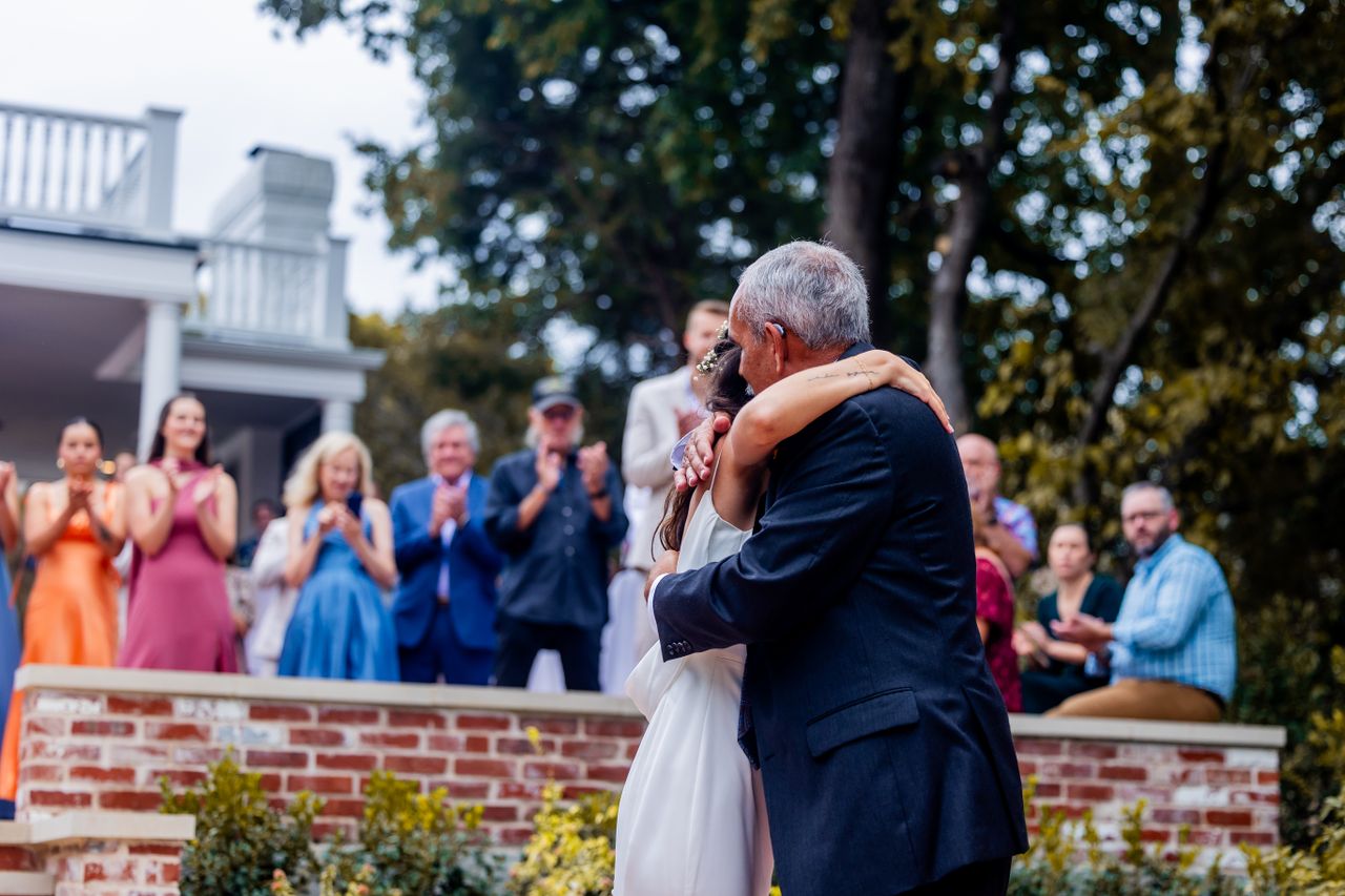 Father-daughter dance at a wedding