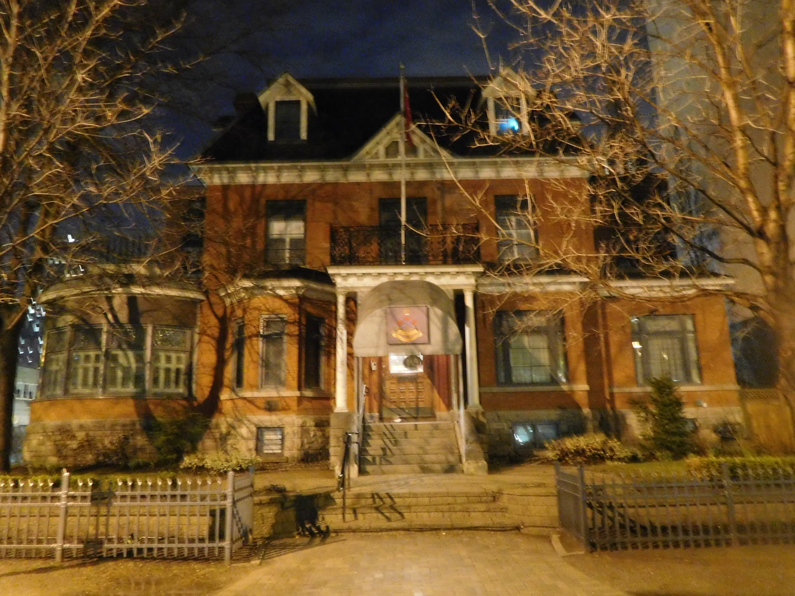 The Army Officers' Mess, the heritage mansion event venue on Somerset Street West, Ottawa