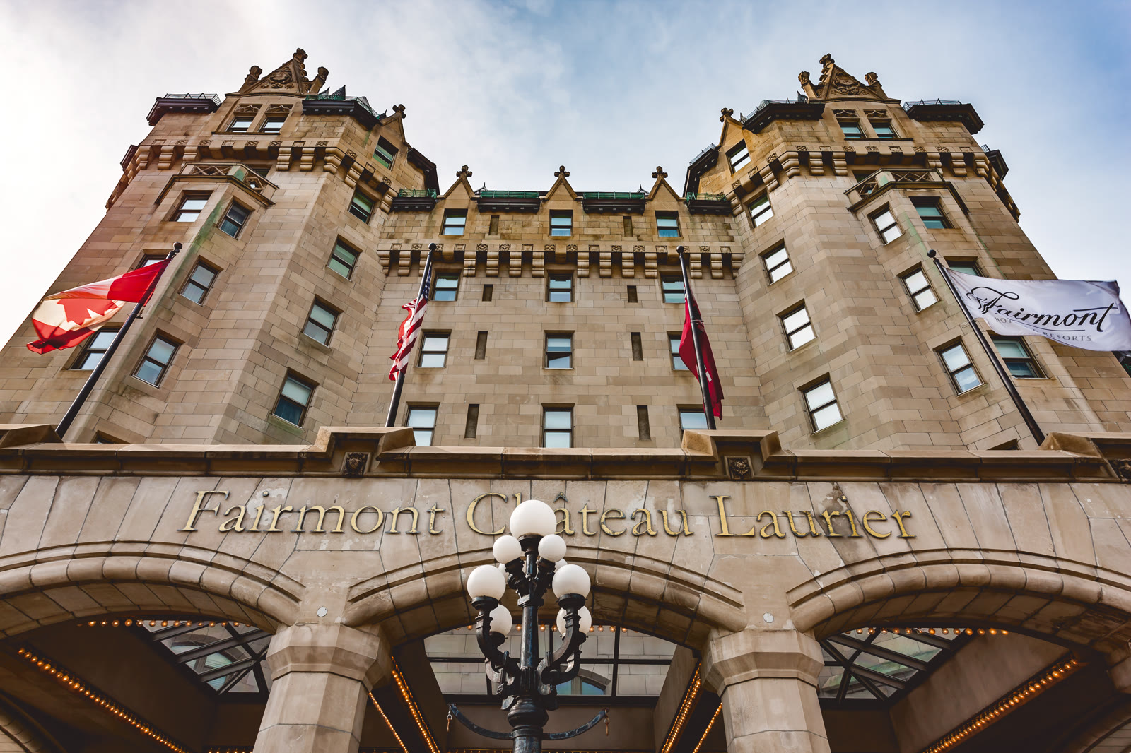 Fairmont Château Laurier, the castle-style hotel in downtown Ottawa