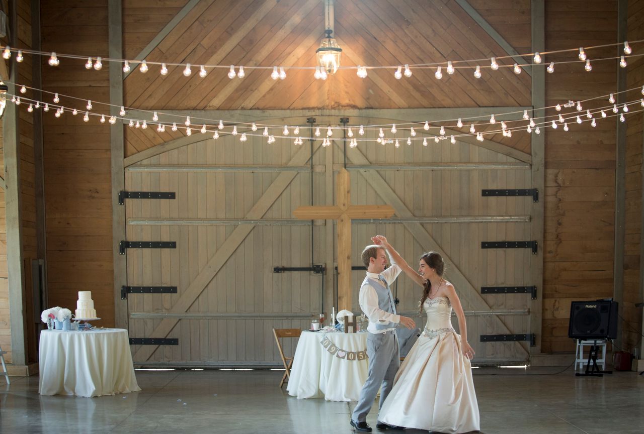 Wedding reception dance floor and lighting (mood image)