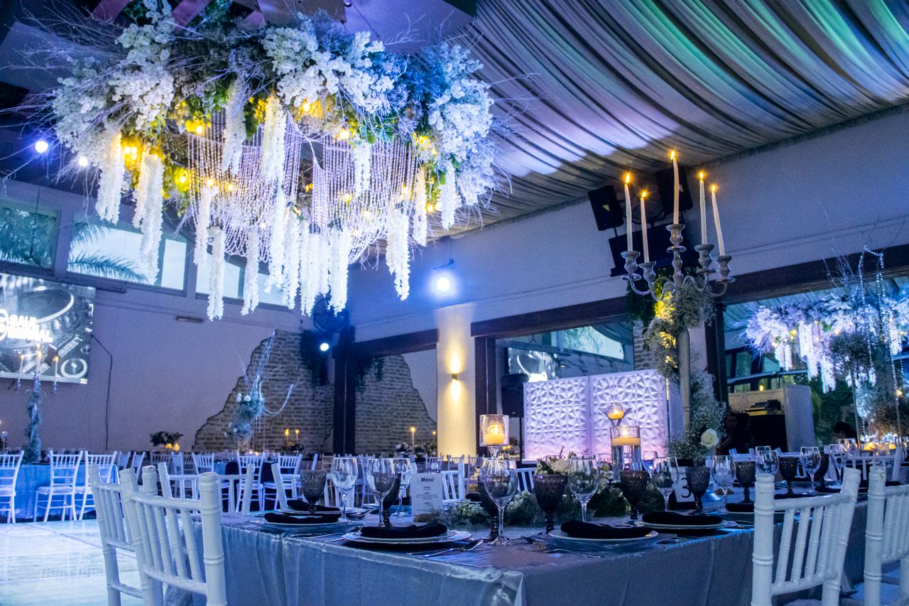Wedding reception dance floor and lighting (mood image)