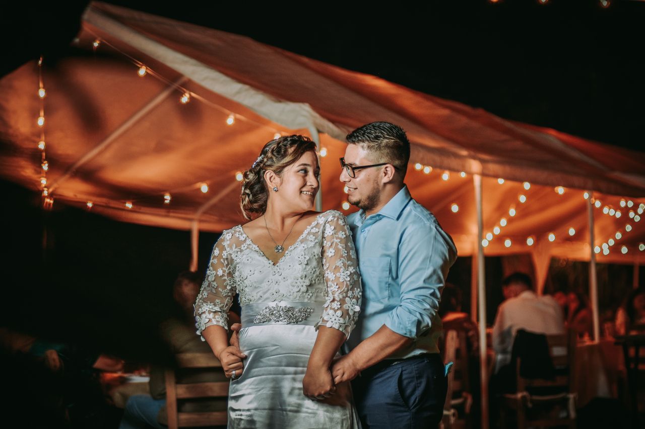 Wedding reception dance floor and lighting (mood image)